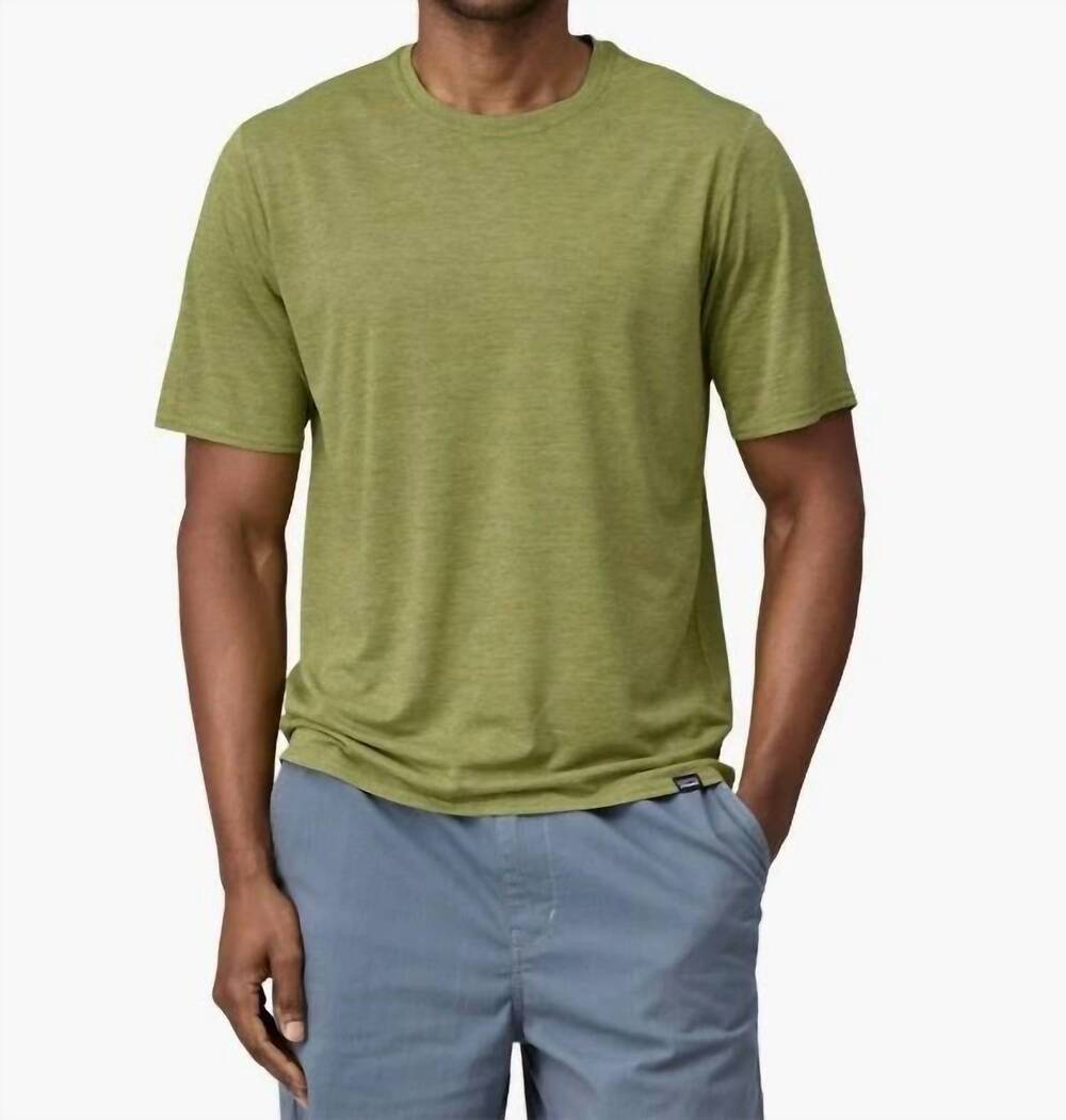 NEW PATAGONIA capilene cool daily shirt in salvia green - dark salvia green x-dy